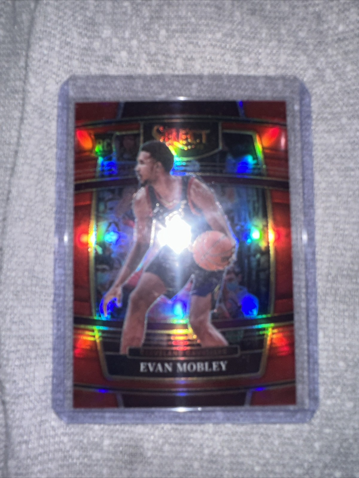 2021-22 Panini Select - Concourse Evan Mobley #5 Red /199 (RC)