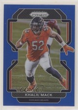 2021 Panini Prizm Blue Prizm Khalil Mack #163 14ij