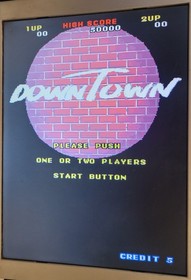 Down Town  Arcade PCB - Original Romstar - JAMMA - FREE SHIPPING - WORKING