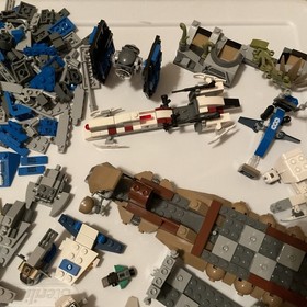 Lego Star Wars Partial Sets / Parts Lot 75002  75035 75037 7929 30279 Mini Ships