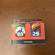 Lexmark 28 Black 29 Color Genuine Ink Cartridges For X5075 X5320 X5340 X5410