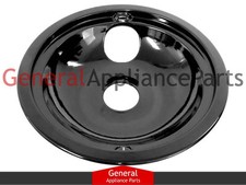Stove Range Cooktop 8" Black Burner Drip Pan Bowl Fits GE Kenmore WB32K5042