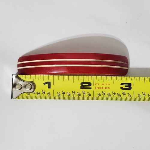 Art Deco Bakelite Catalin Red Apple Drawer Cabinet Handle Pull - Picture 18 of 22