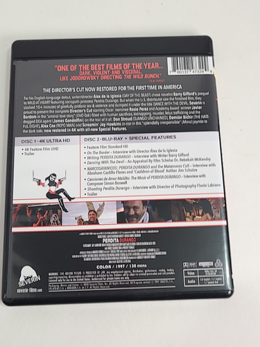 Perdita Durango (4K Ultra HD) (Severin) (w/Slipcover) - Picture 19 of 22