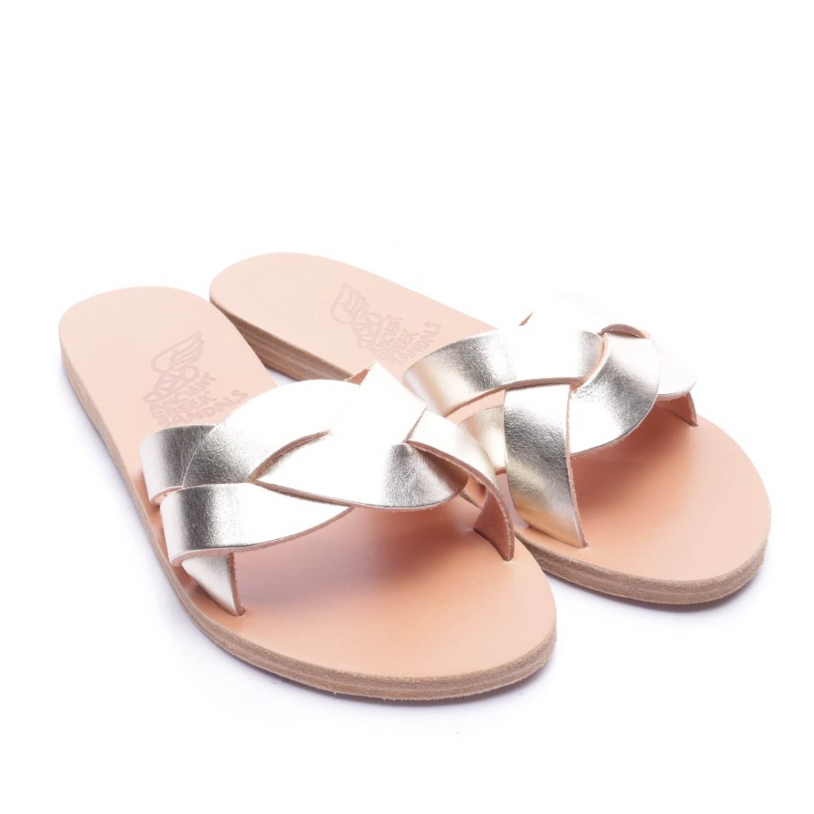 Сандалены Древнегреческие сандалии Металлик 37 EUR Neu