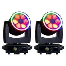 Eliminator Lighting STRYKER MAX 6 x 40W Quad RGBW LED Moving Head Lights 2-Pack