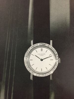 Patek Philippe Genf 1958 Uhr Werbung Fernglas Trinovid Leitz Patek Violine