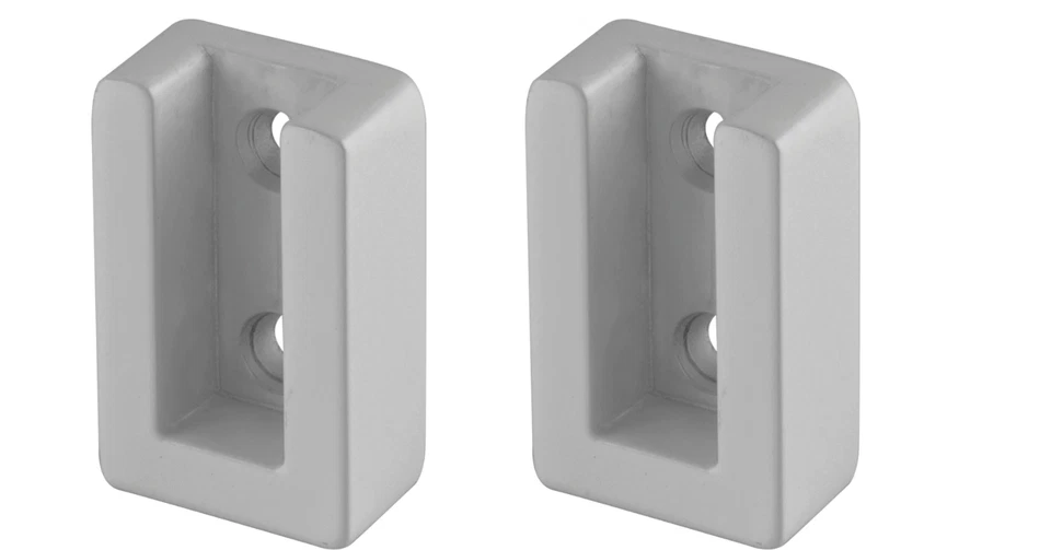 Vestiti Angolare Tubo Armadio Asta Guardaroba Argento 600 - 2000 Möbel-rohr - Immagine 4 di 4