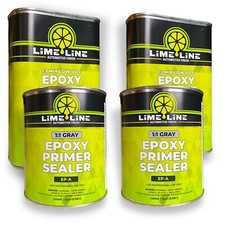 Line Line Automotive Grade 2k Epoxy Primer - Light Gray - 1 Gallon Kit