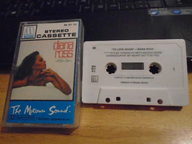 『To Love Again』 Diana Ross - カセットテープ RARE OOP Diana Ross CASSETTE TAPE To Love Again 1981 soul MOTOWN
