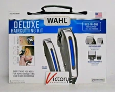 NEW Wahl Deluxe Haircutting Kit | Hair Clipper & Full Size Trimmer | 1398697    