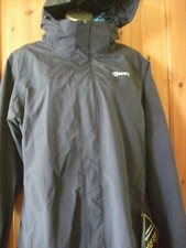 New £215 Berghaus Size 16 Black 3 In 1 Hillwalker Fleece & Waterproof Jacket