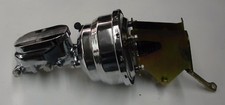 Chrome Power Brake Booster Master 8 Dual Diaphragm Fits 1974-1986 Jeep Cj Chrome Power Brake Booster Master 8 Dual Diaphragm Fits 1974-1986 Jeep Cj