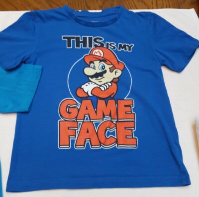Super Mario Brothers Boys T-shirt Nintendo Size 5/6 Size Small