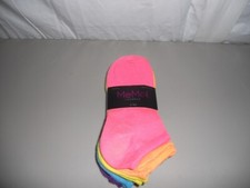 MeMoi Women's 6 Pair Low-Cut One Size Socks