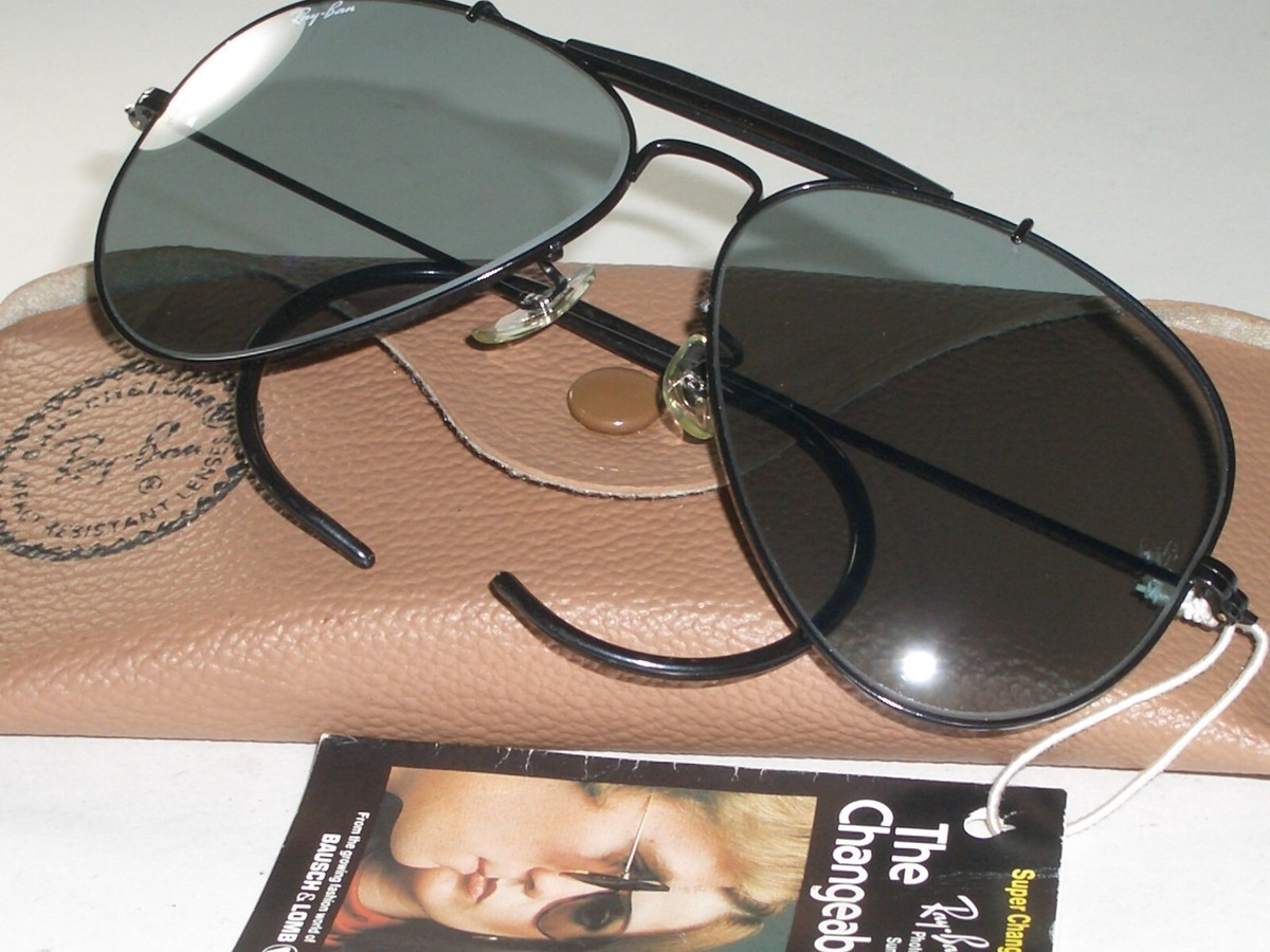 レイバン　ボシュロム　サングラス　Outdoorsman R&L 58□14 58-14 VINTAGE B&L RAY-BAN BLUE PHOTOCHROMIC OUTDOORSMAN