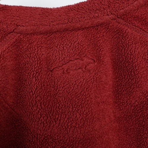 HORNY TOAD Sweater Men's Size Small Boxy Pile Fleece Sweatshirt Rust Pocket - Picture 18 of 21