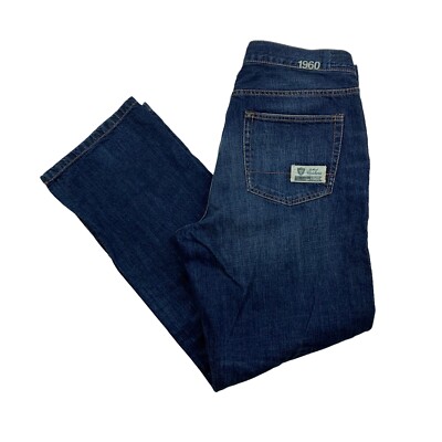 Oakland Raiders NFL Premium Denim Men's Jeans Medium Wash Blue   36x32