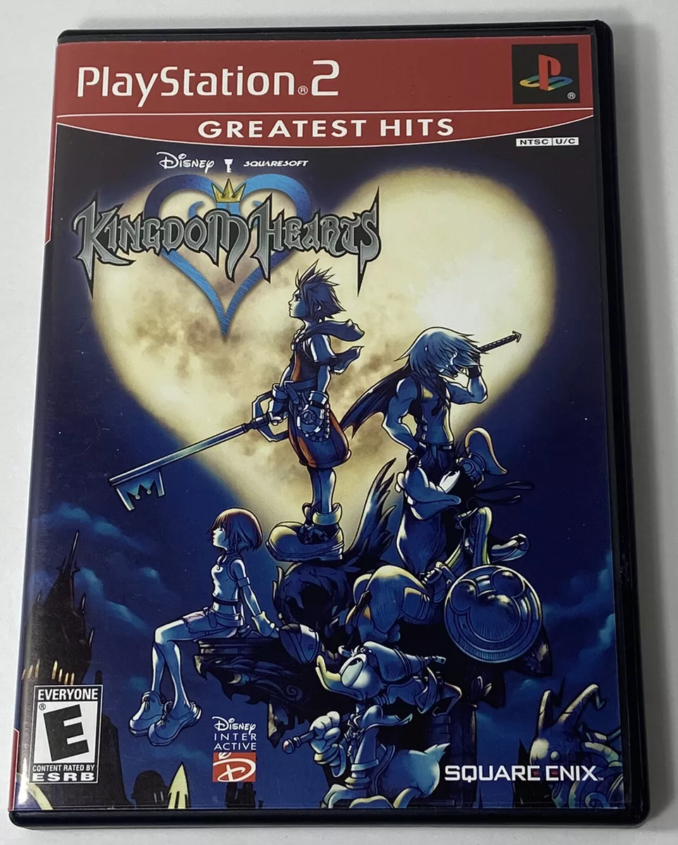 PS2 Kingdom Hearts 1 (PlayStation 2) Greatest Hits Game LN Disc & Case