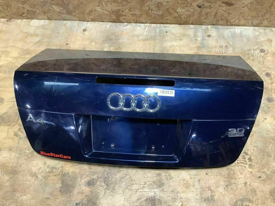 AUDI A4 2005 QUATTRO CONVERTIBLE TAPA MALETERO TRASERO PORTÓN TRASERO ELEVADO CON EMBLEMA FÁBRICA Foto 4 de 4