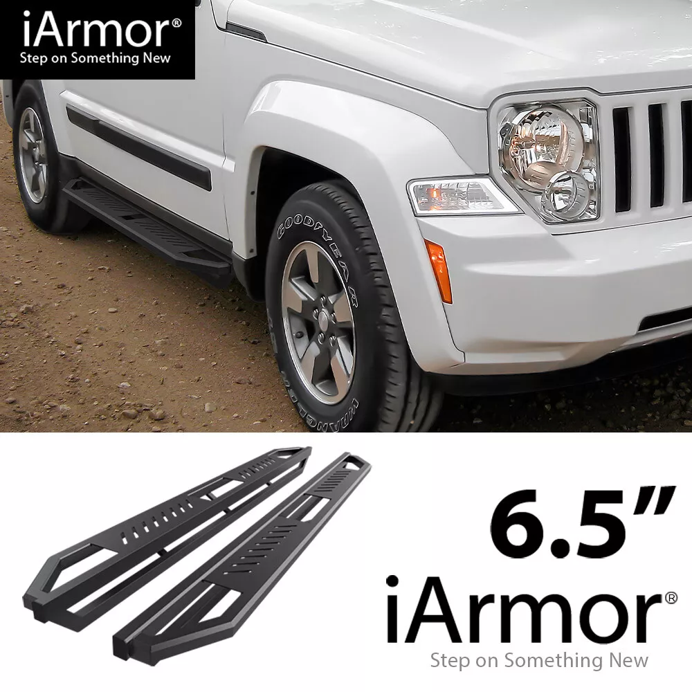 APS Jeep Off Road Side Steps Armor Fit 08 13 Jeep Liberty eBay