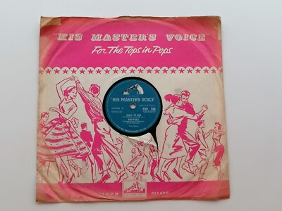 THE PONY-TAILS 1958 UK 78    EARLY TO  BED    FATHER TIME   H.M.V.  POP 596