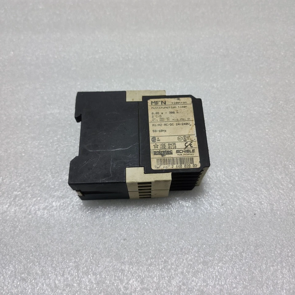 ENTRELEC SCHIELE MFN MULTIFUNKTIONS-ZEITSCHALTUHR 2.440.020.03 24-240V AC/DC - Bild 3 von 4