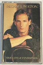 Michael Bolton - Time, Love  Tenderness - Audio Cassette Tape 1991 Sony CT46771