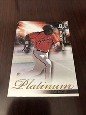 Heliot Ramos 2018 Bowman Platinum Platinum Presence Insert #PP6 Giants *Mint*