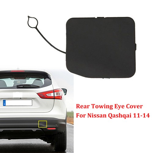 Rear Bumper Towing Eye Cover For Nissan Qashqai J11 2014-2017 Pre-facelift - Picture 2 of 8