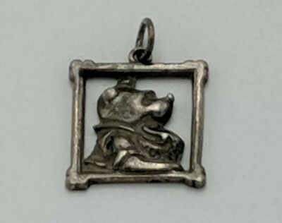 Winnie the pooh necklace Charm Pendant Sterling Silver