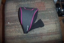 BRAND NEW Top Flite Flawless  Driver  headcover dk grey / pink