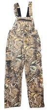 Kids WFS World Famous Sports Burly Camo Overalls Small Hunting 100 Cotton