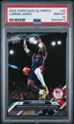 LeBron James Card MVP 2024 Topps Now USA Basketball #30 PSA 10