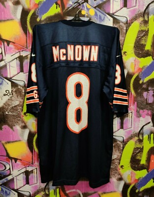 Chicago Bears Cade McNown #8 GSH NFL Football Jersey Shirt Top