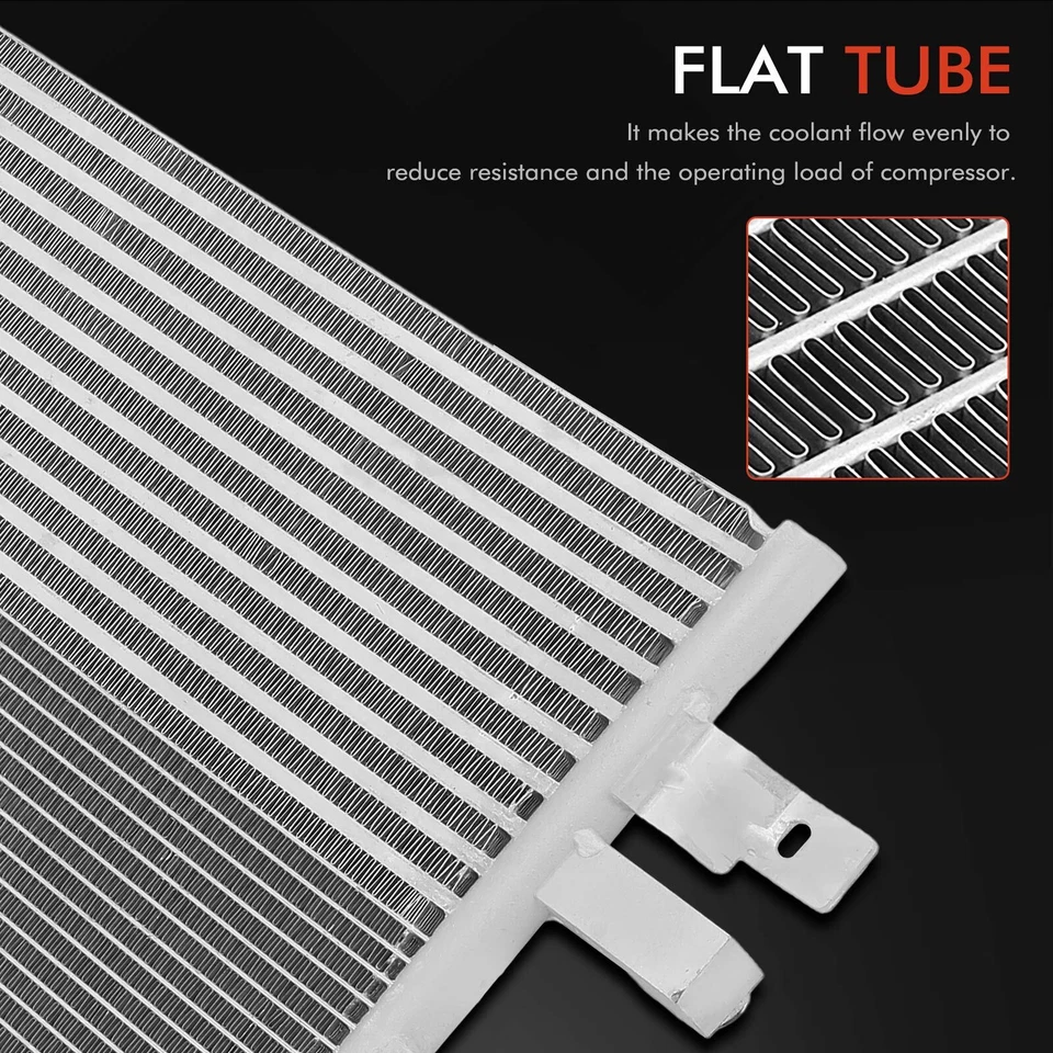 1x AC Condenser w/ Receiver Drier w/ Bracket for Chevy Colorado GMC Canyon 16-22 - Image 3 of 4