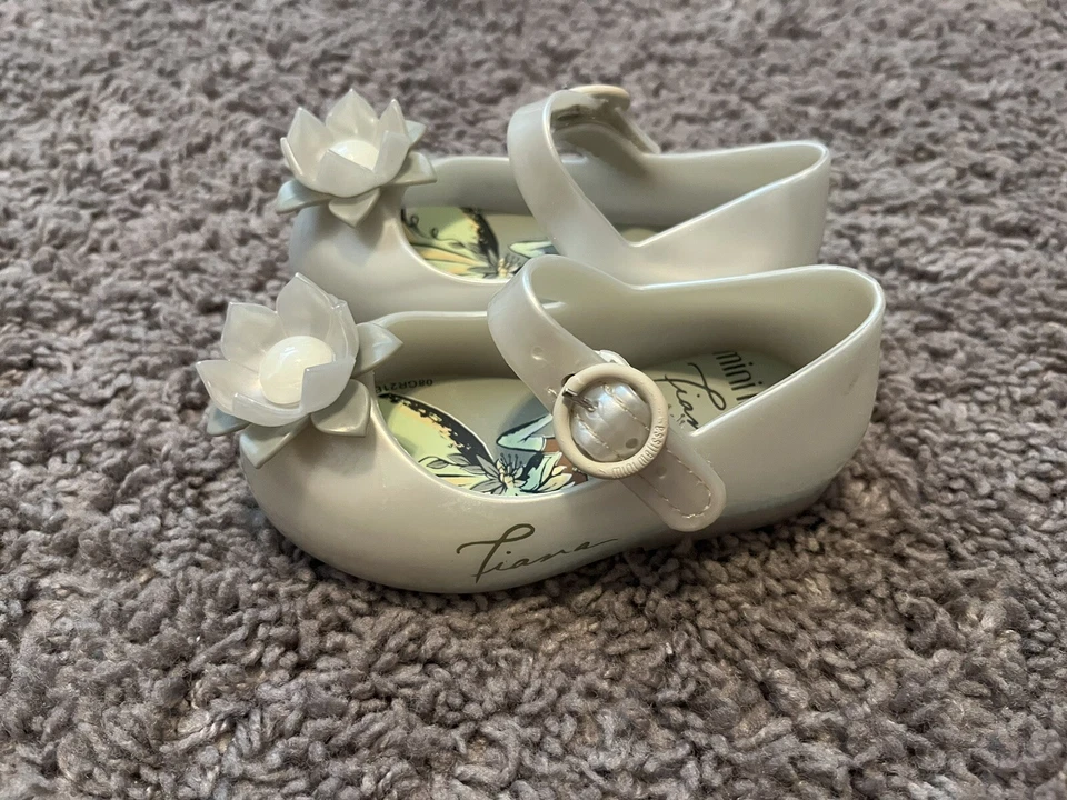 Mini Zapatos Melissa Disney Princesa Y La Rana Tiana - Talla 5 (Niño Pequeño) Foto 2 de 3