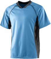 Augusta Sportswear Men's Wicking Soccer Shirt Columbia Blue/black X-large on sale Augusta Sportswear Men's Wicking Soccer Shirt Columbia Blue/black X-large on sale