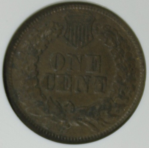 1864 1C (L) Indian Head Cent ANACS EF 40 (2532048) - Picture 4 of 4