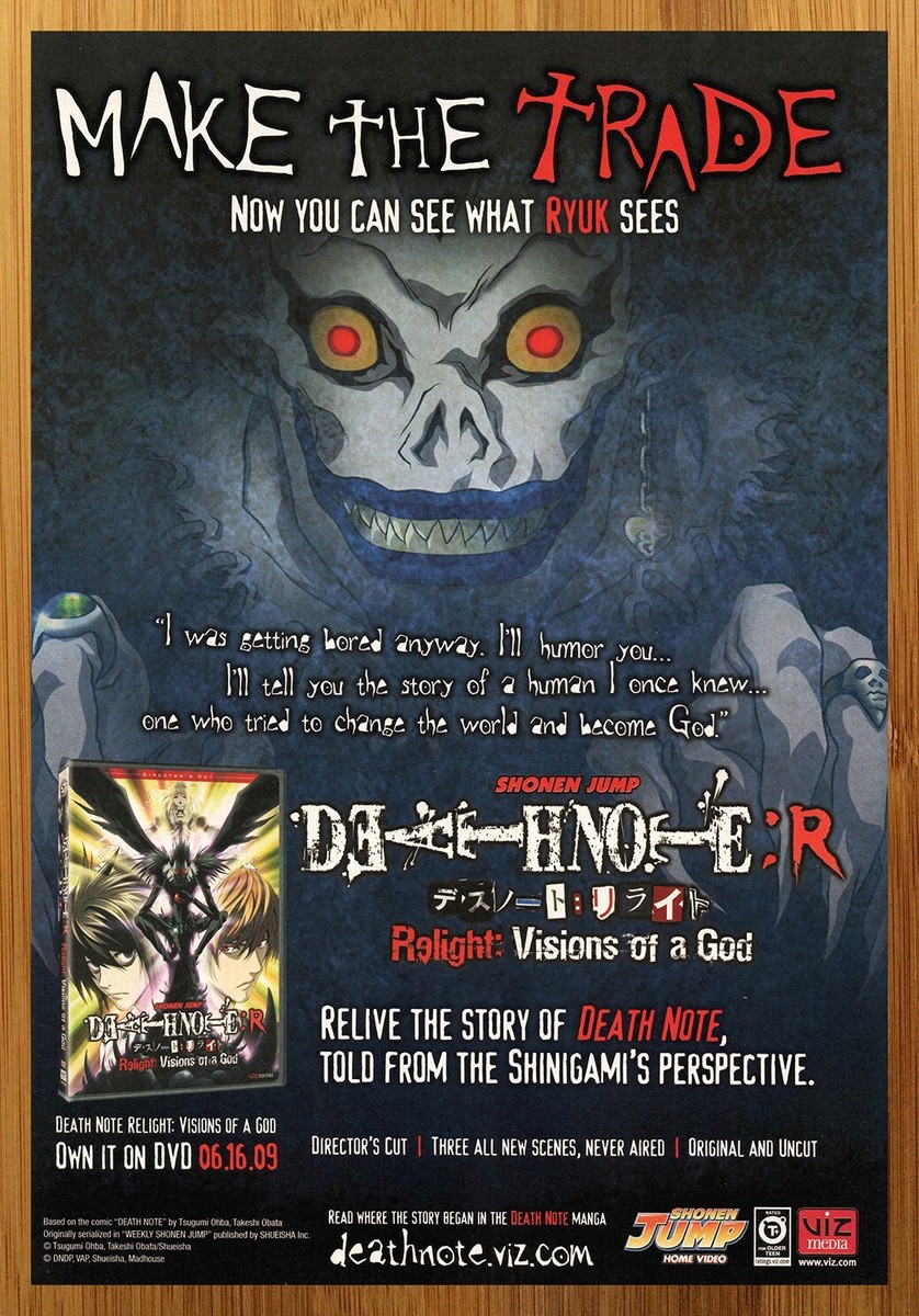 Theatre Death Note Musical Full Eng Sub Ryuk Death Note Relight