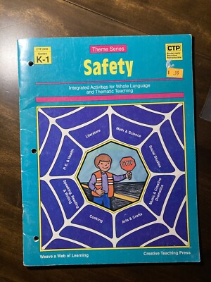 VTG Creative Teaching Press Theme Series Safety Book - Softcover 1990 Grades K-1