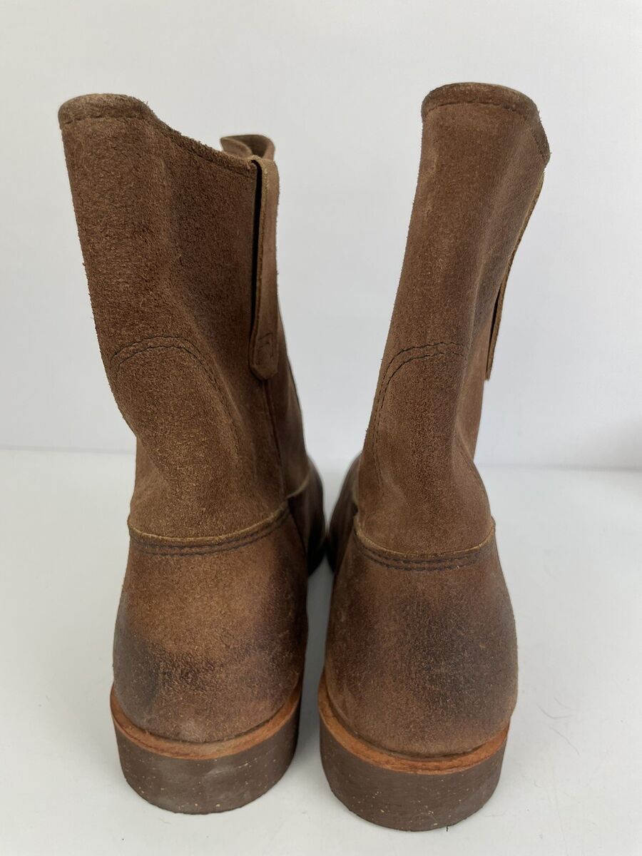 Red Wing 8189 Brown Suede Pull On Boots Men's Size 13 D | eBay Red Wing 8189 Brown Suede Pull On Boots Men's Size 13 D | eBay