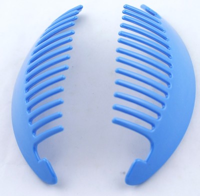 Banana Clip Pettine Per Capelli,3 Pezzi Fermagli Per Capelli A Banana Retrò Per Ricci Grossolani Accessori Per Capelli A Coda Di Pesce Due Fermagli A - Foto 6