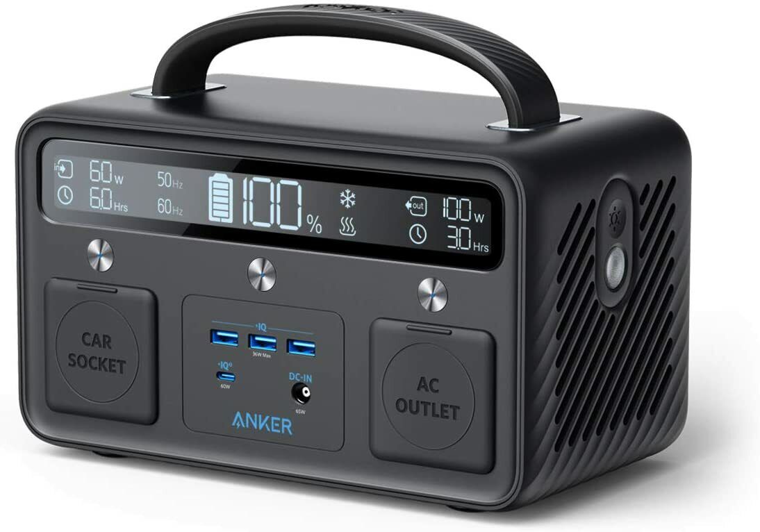 Anker+PowerHouse+II+400+Portable+Power+Station+-+Black for sale