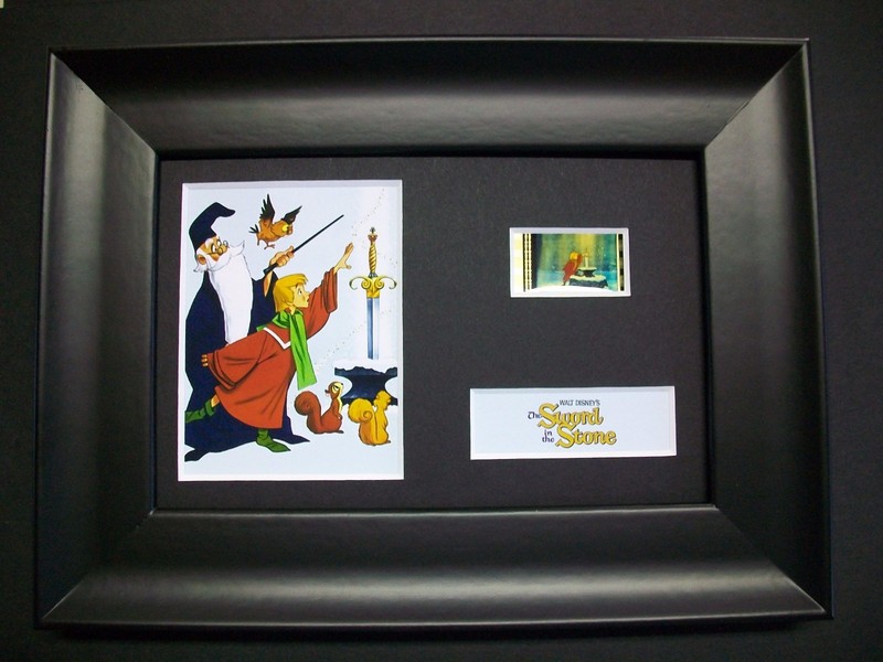 SWORD IN THE STONE Movie Film Cell Memorabilia - Compliments poster dvd