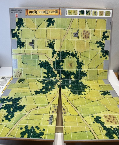 Vintage Avalon Hill 1991 The Legend of Robin Hood Board Game Vintage Parts Only - Picture 7 of 9