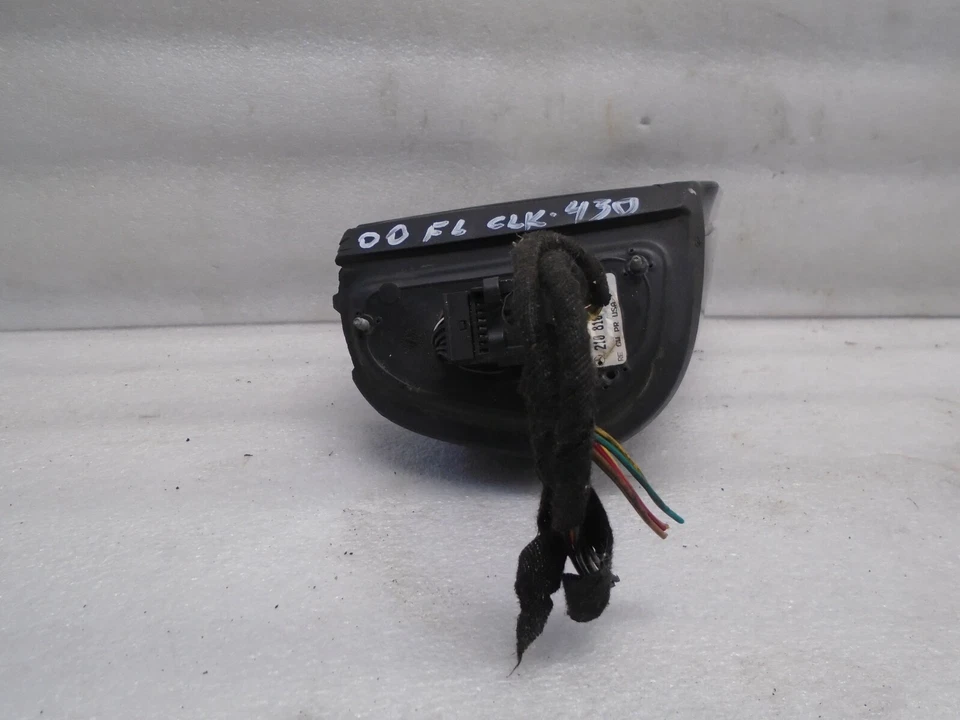 Espejo retrovisor delantero derecho pasajero negro OEM DK904340 00-03 MERCEDES CLK430 Foto 3 de 4