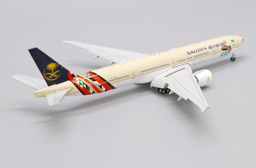 B777-300 SAUDI ARABIAN AIRLINES FLAP DOWN REG:HZ-AK42 - JC WINGS XX4463A 1/400 - 第 6/12 張圖片