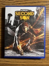 INFAMOUS SECOND SON PS4 SONY PLAYSTATION 4 NO MANUAL 2014 RATED R