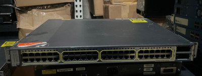 Cisco 3750-E Series 48 Port Network Switch WS-C3750E-48TD-S | eBay